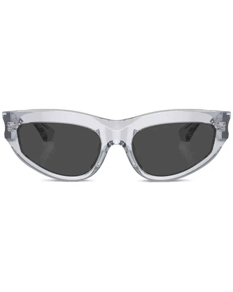 Burberry Transparente Cat-Eye-Sonnenbrille - Grau Grau