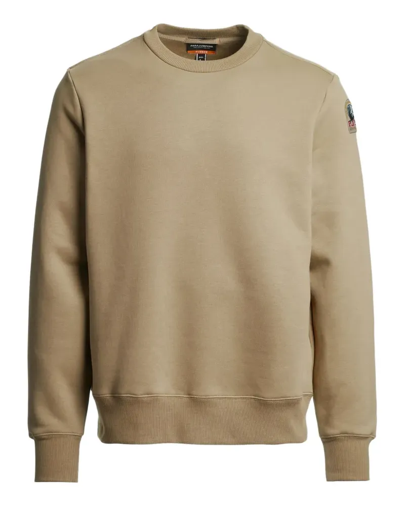 Parajumpers Sweatshirt mit Logo-Patch - Nude Nude