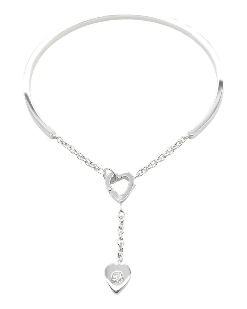 Cartier 2010s Mon Amour heart diamond bracelet - Silber Silber