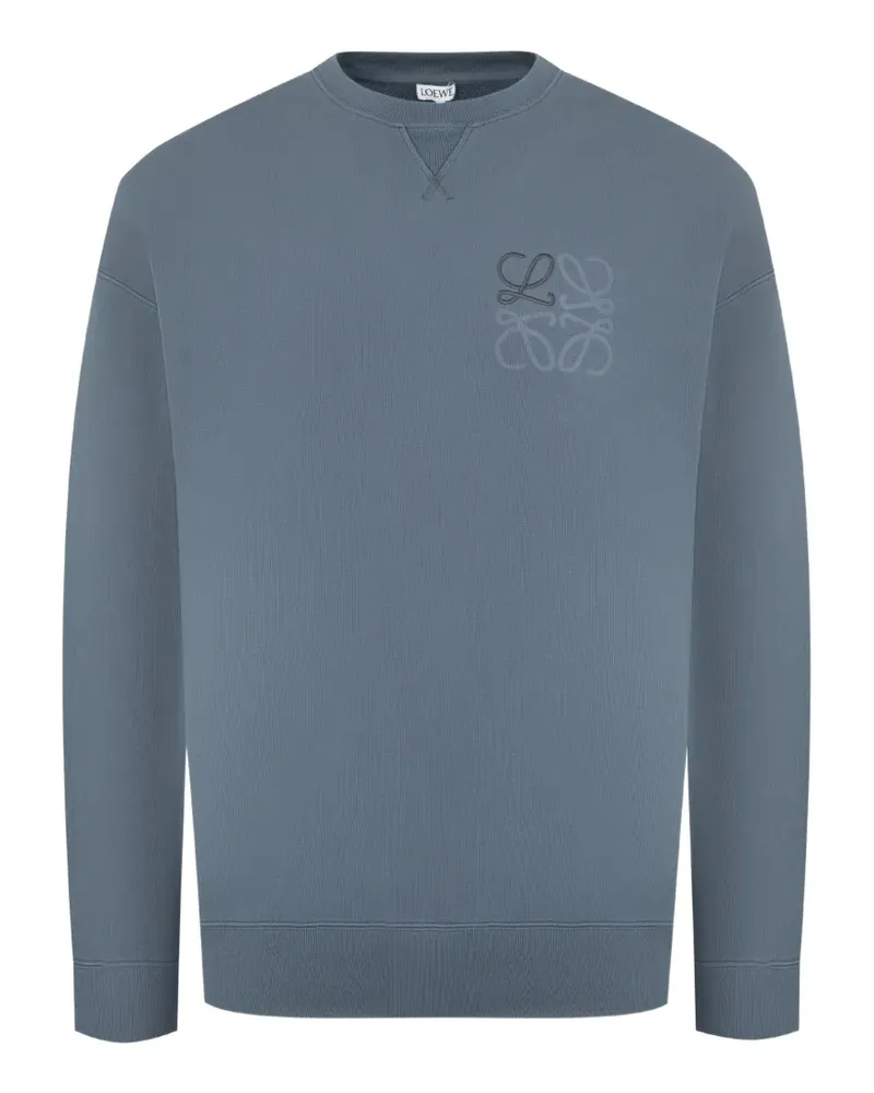 Loewe Sweatshirt mit Anagram-Detail - Blau Blau