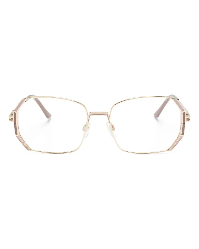 CAZAL Brille mit geometrischem Gestell - Gold Gold