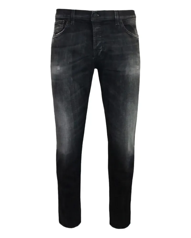 Dondup Schmale Jeans - Schwarz Schwarz