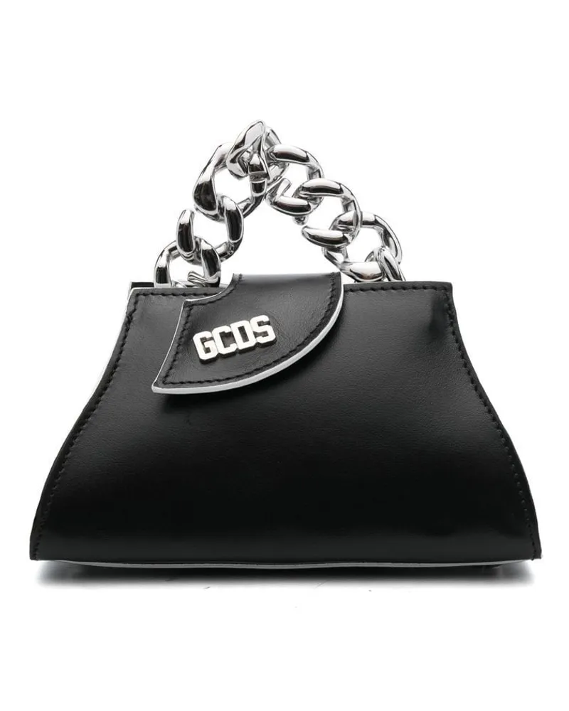 GCDS Comma Handtasche - Schwarz Schwarz
