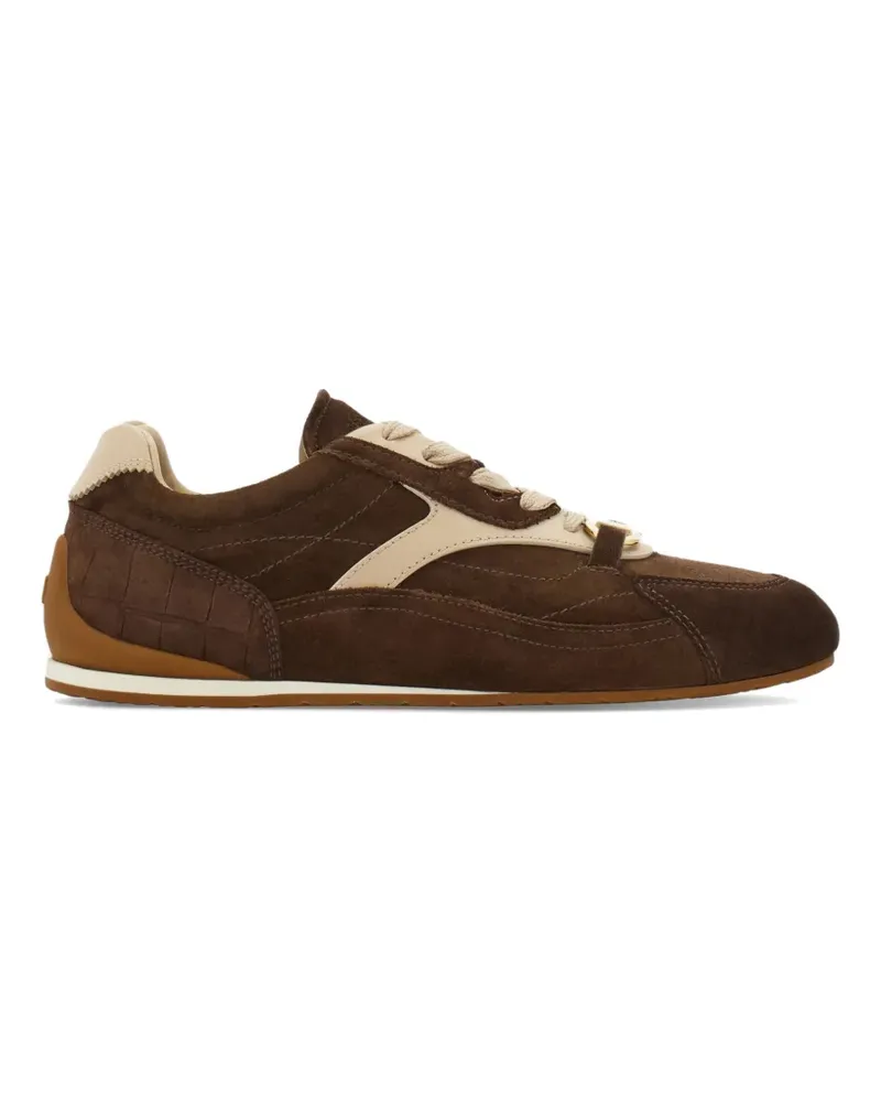 Ferragamo Gancini Ornament Sneakers - Braun Braun