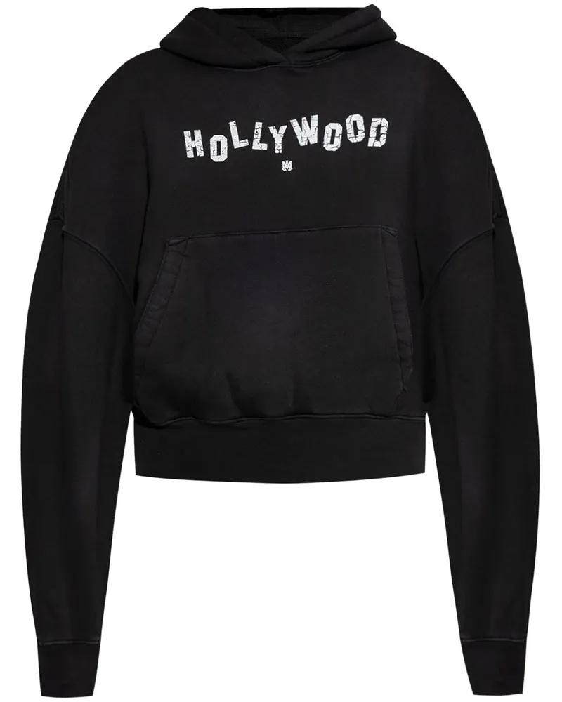 Amiri Hollywood Hoodie - Schwarz Schwarz