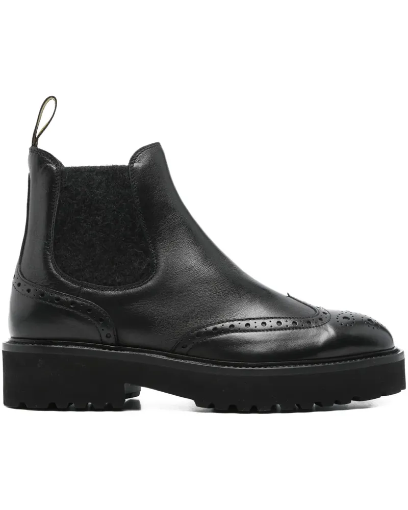 Doucal´s Stiefel mit elastischen Einsätzen - Schwarz Schwarz