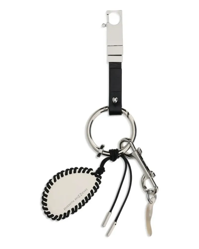 Benedetta Bruzziches mirror charm keyring - Silber Silber