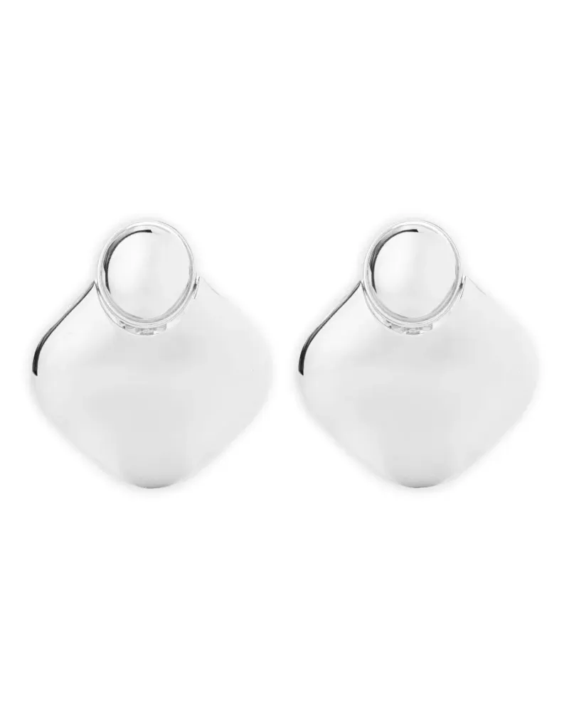 Federica Tosi Lily clip-on earrings - Silber Silber