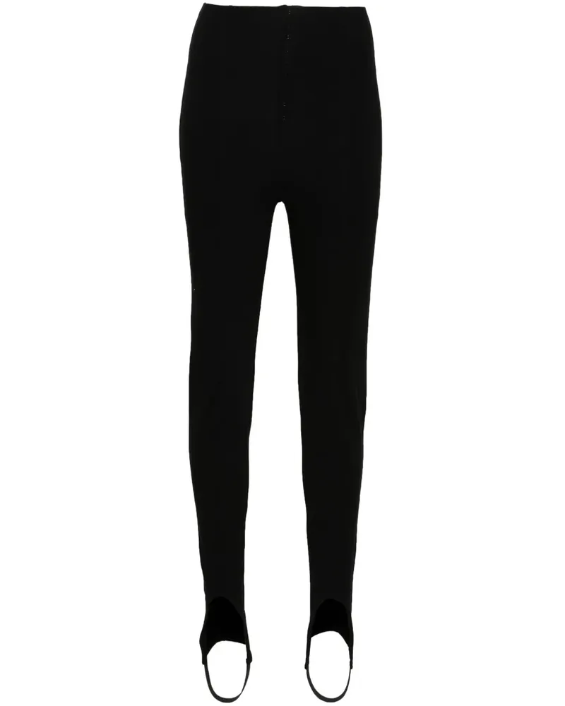 Philosophy Di Lorenzo Serafini Leggings mit Steg - Schwarz Schwarz