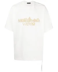 Mastermind World T-Shirt mit Logo-Print Weiß