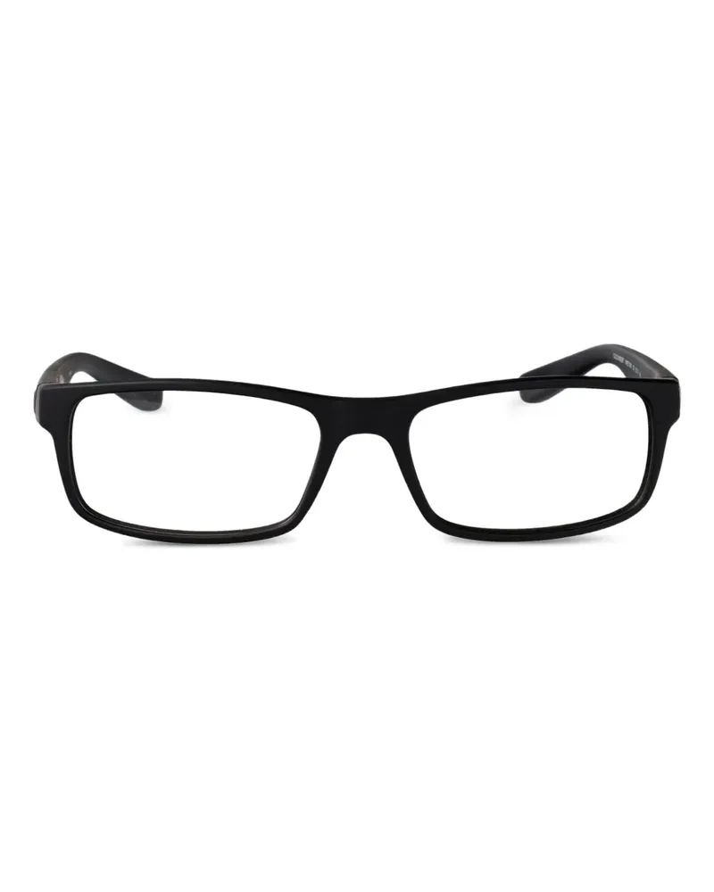 Nike Eckige Brille aus Acetat - Schwarz Schwarz