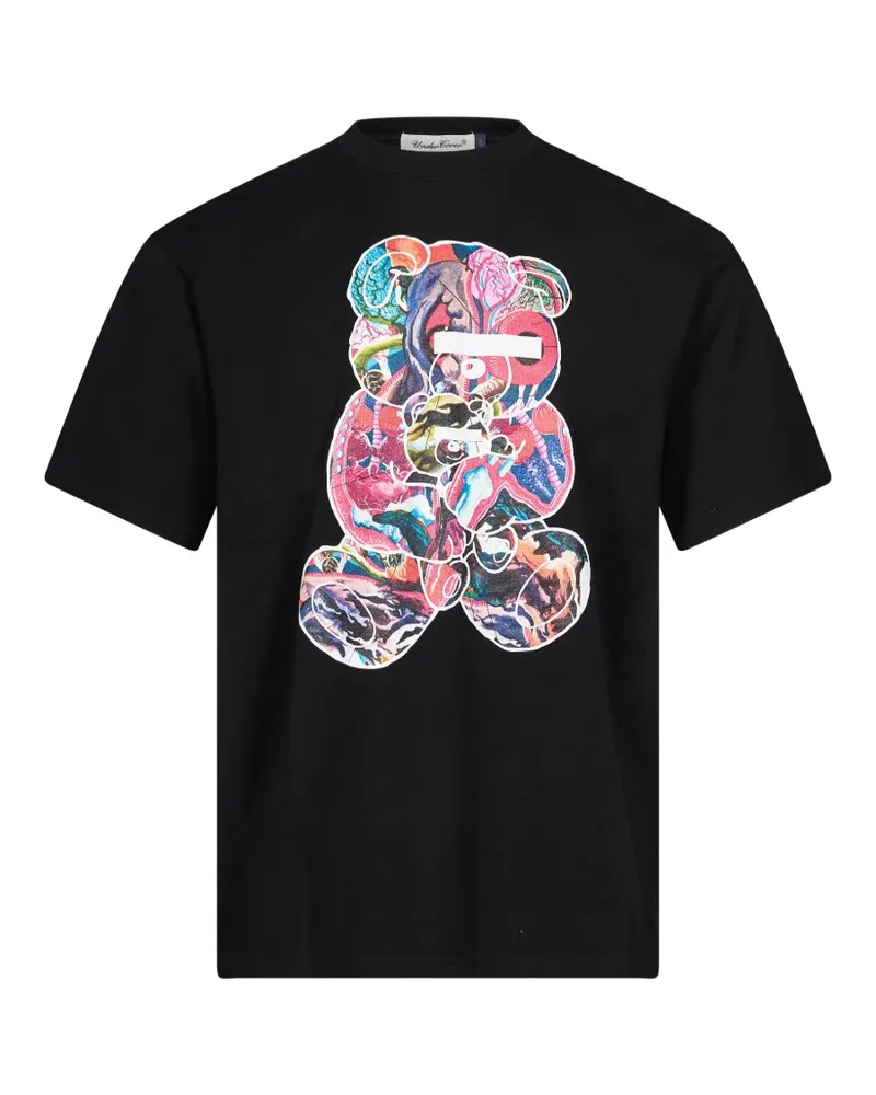 Undercover bear-print T-shirt - Schwarz Schwarz