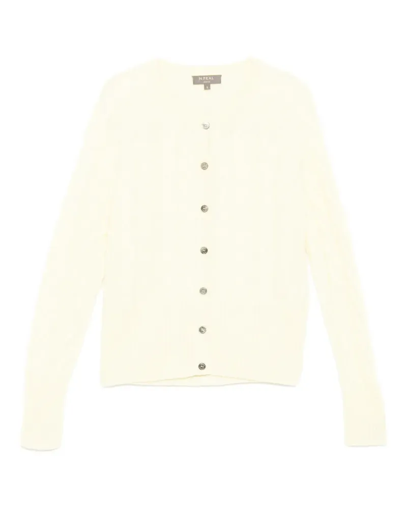 N.Peal Myla Cardigan - Gelb Gelb