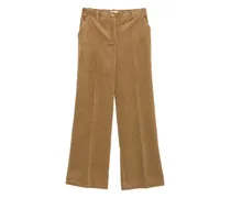 P.A.R.O H. Gerade Cordhose - Braun