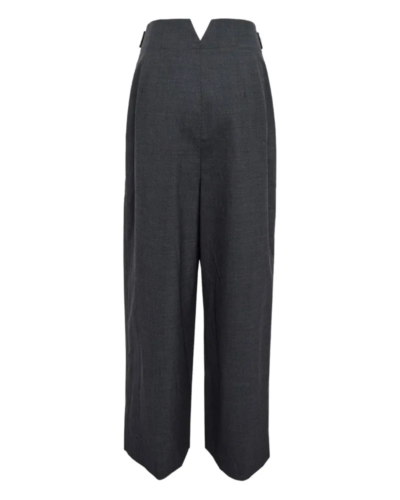 ENFÖLD Hose im Layering-Look - Grau Grau