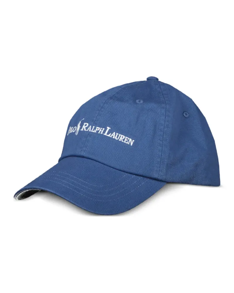 Ralph Lauren Baseballkappe mit Logo-Stickerei - Blau Blau
