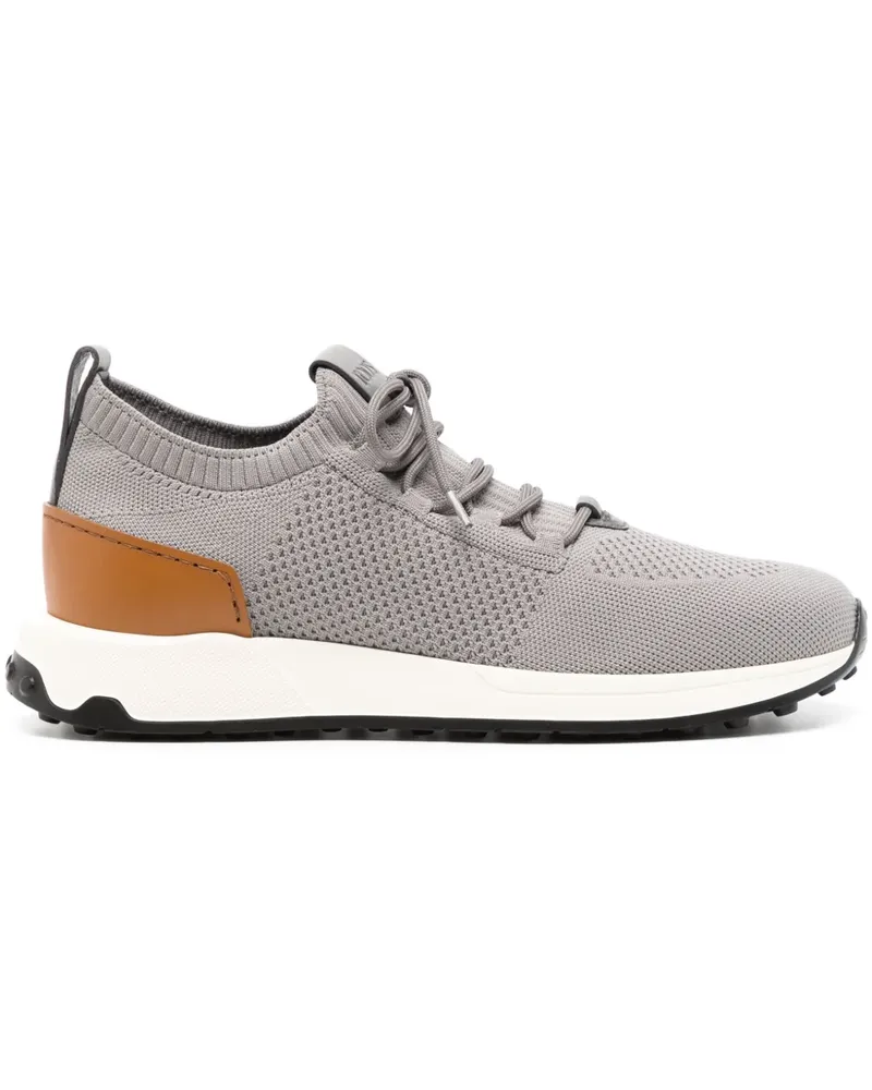 TOD'S Sock-Sneakers mit Schnürung - Grau Grau