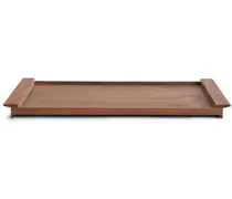 Großes Ponte Tablett aus Holz - Braun