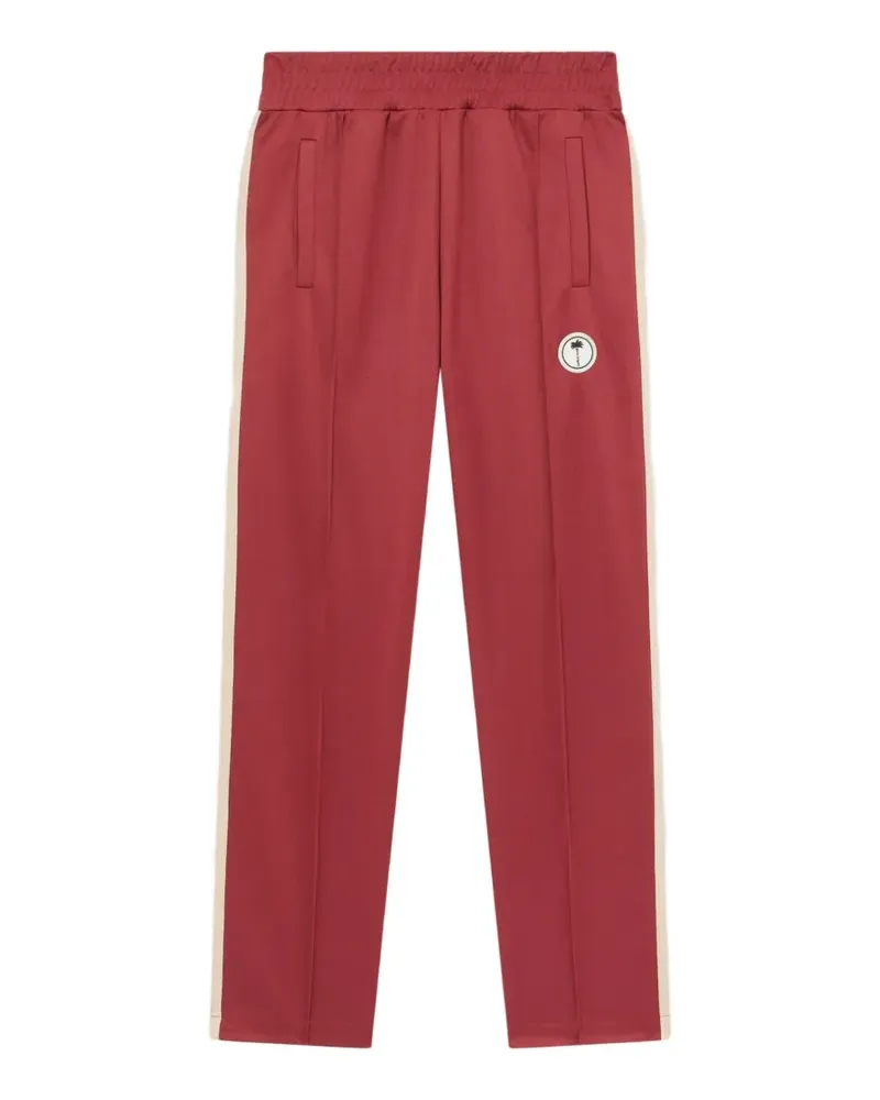 Palm Angels Palm Tree Jogginghose mit Streifen - Rot Rot