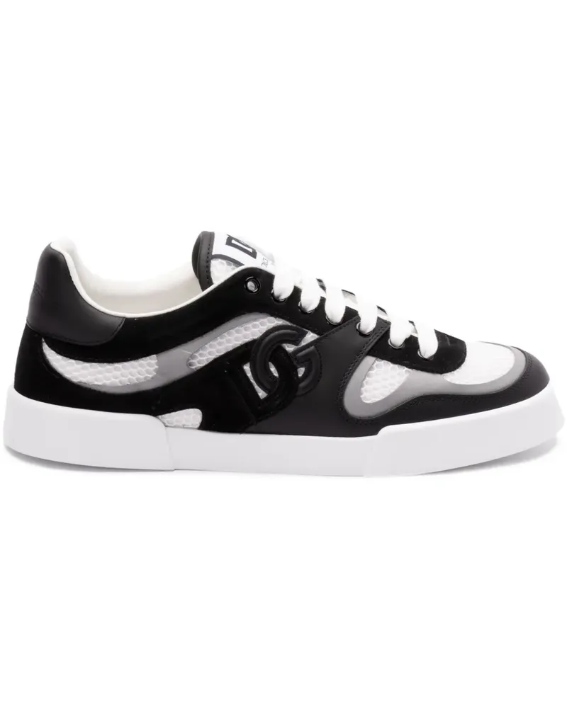 Dolce & Gabbana Portofino Sneakers - Schwarz Schwarz