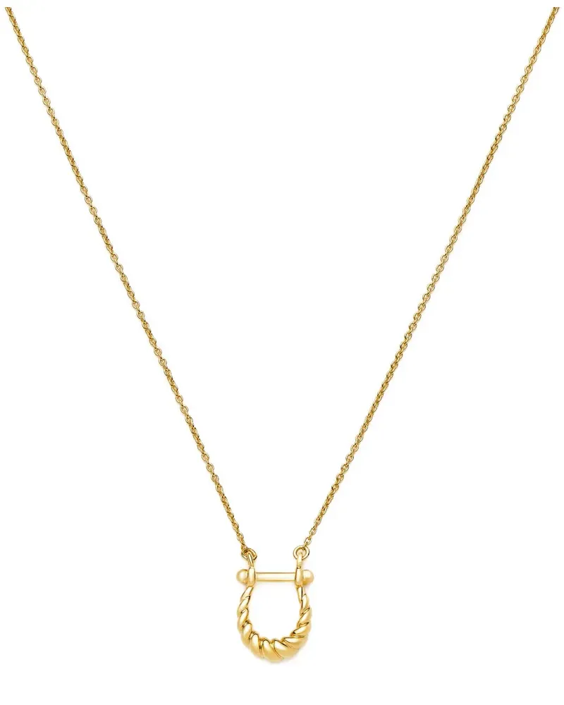 Missoma twisted-pendant necklace - Gold Gold