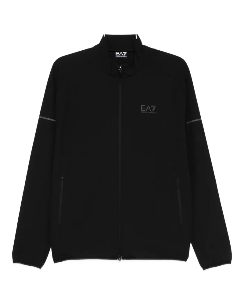 EA7 zip detail sweater - Weiß Weiß
