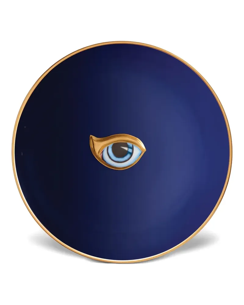 L’OBJET Lito Porzellanteller (15cm) - Blau Blau