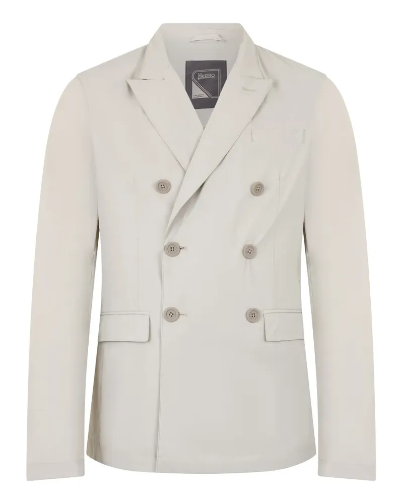 Herno double-breasted blazer - Nude Nude