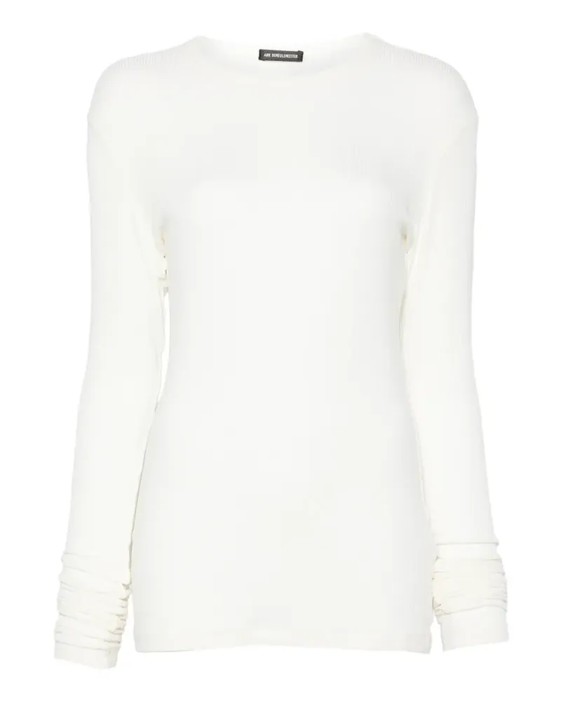 Ann Demeulemeester Fiene Oberteil - Weiß Weiß