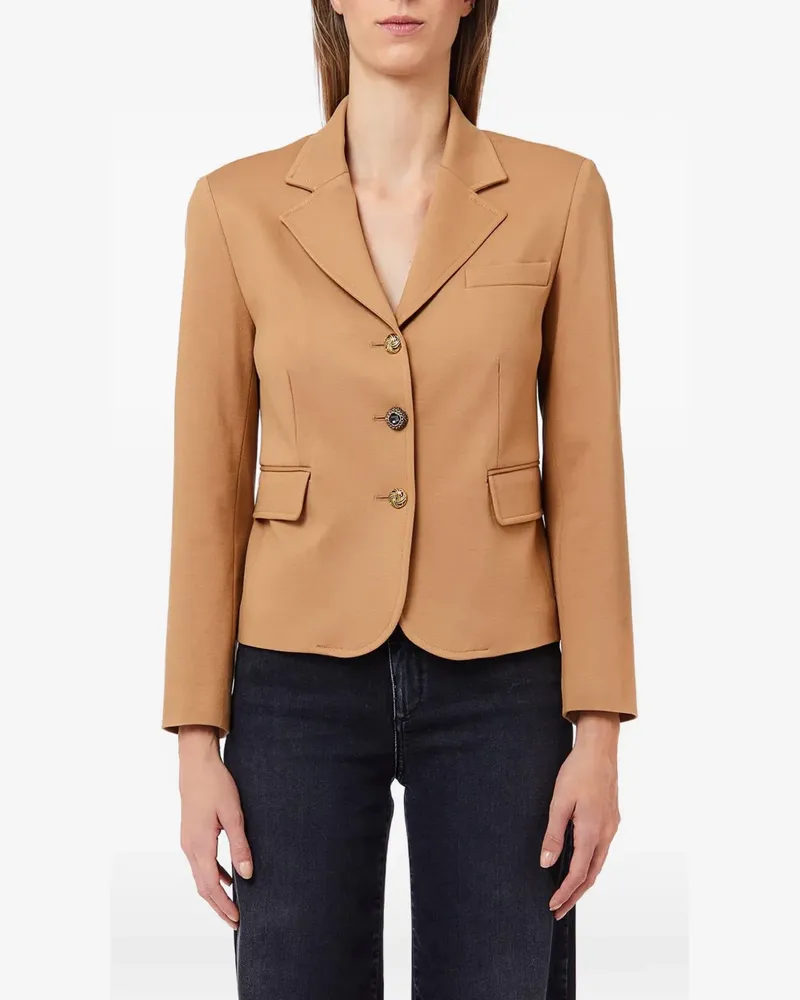 Liu Jo button-up notched-lapels blazer - Braun Braun