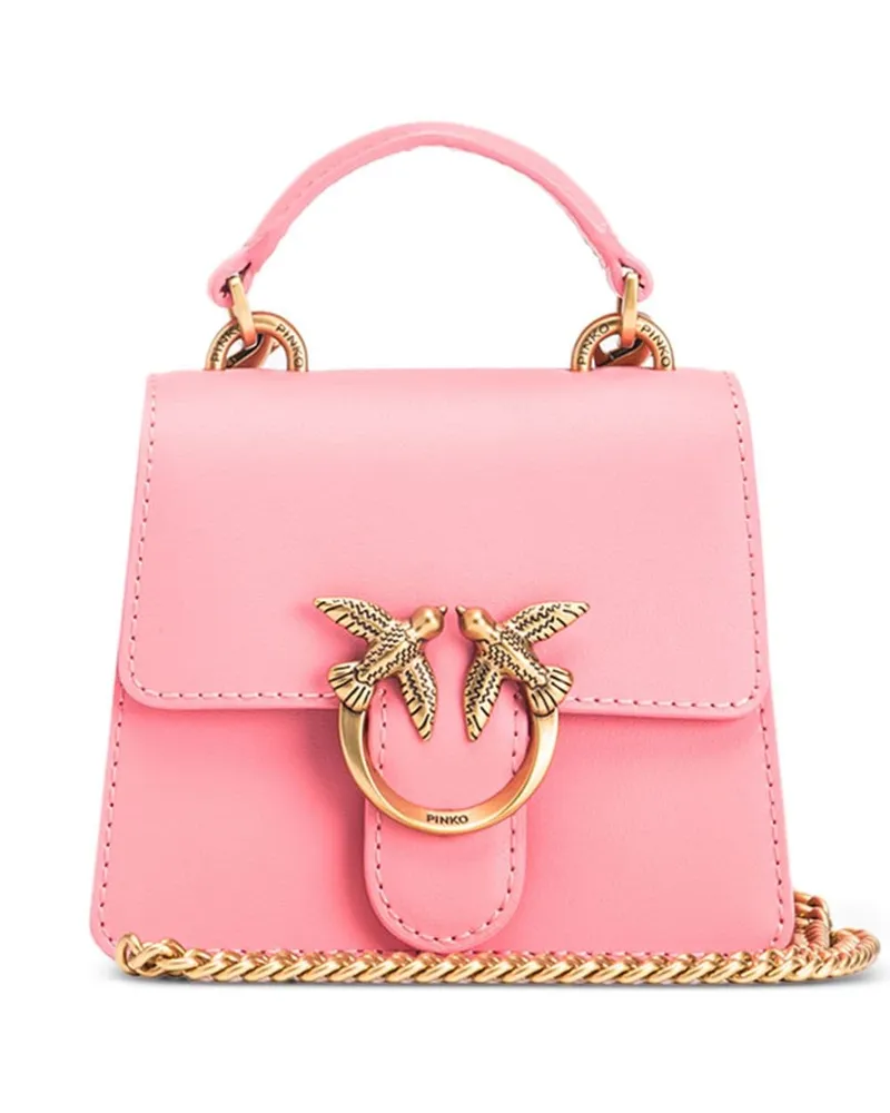 Pinko Love Mini-Handtasche Rosa