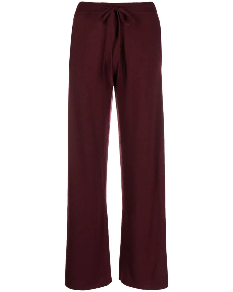 Chinti & Parker The Wide Leg Kaschmirhose - Violett Violett