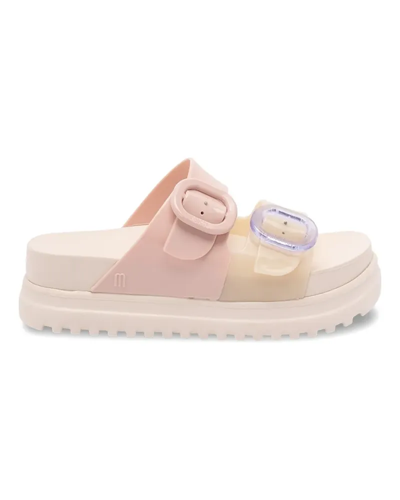 Melissa Cosy Plateau-Sandalen mit Schnalle - Rosa Rosa