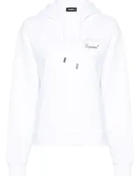 Dsquared2 Cool Fit Hoodie Weiß