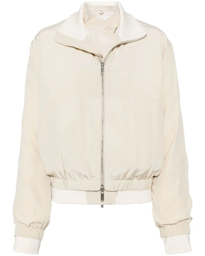 Helmut Lang Wendbare Bomberjacke Braun