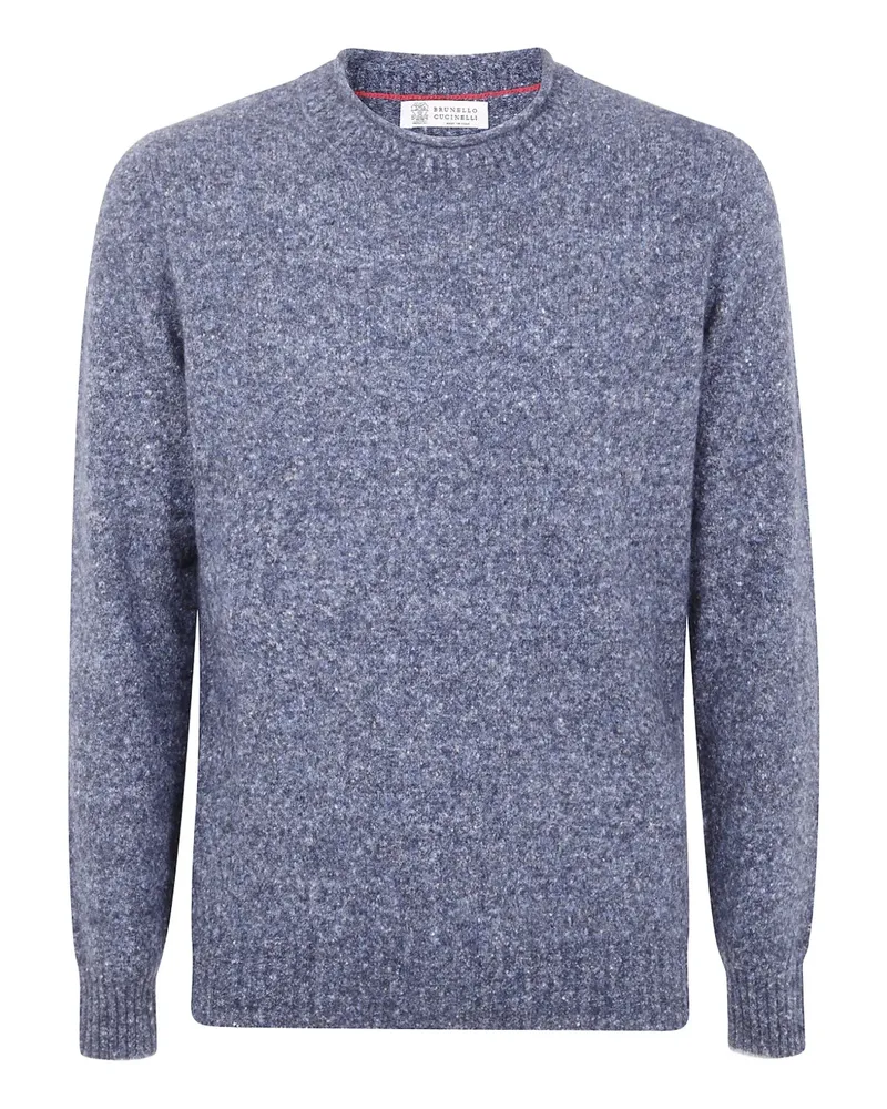 Brunello Cucinelli Pullover mit meliertem Effekt - Blau Blau
