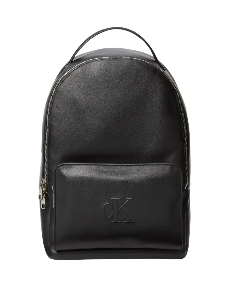 Calvin Klein Rucksack mit Logo-Prägung - Schwarz Schwarz