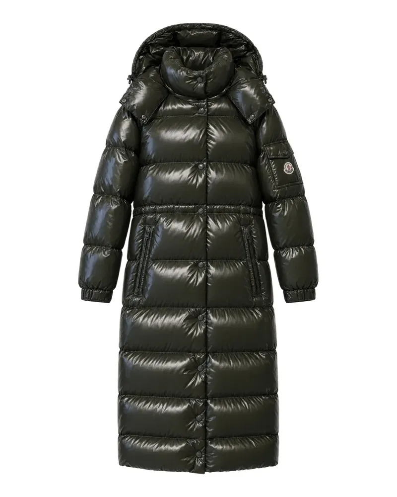 Moncler Cavettaz hooded long down jacket - Grün Grün