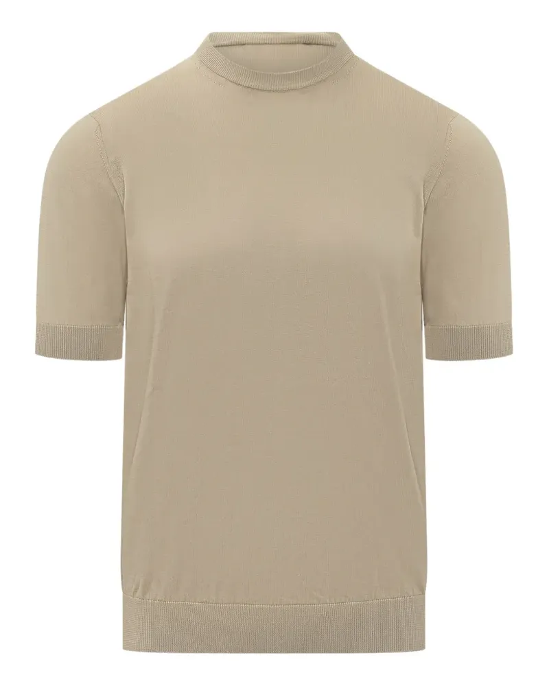 Filippo de Laurentiis short-sleeve sweater - Nude Nude