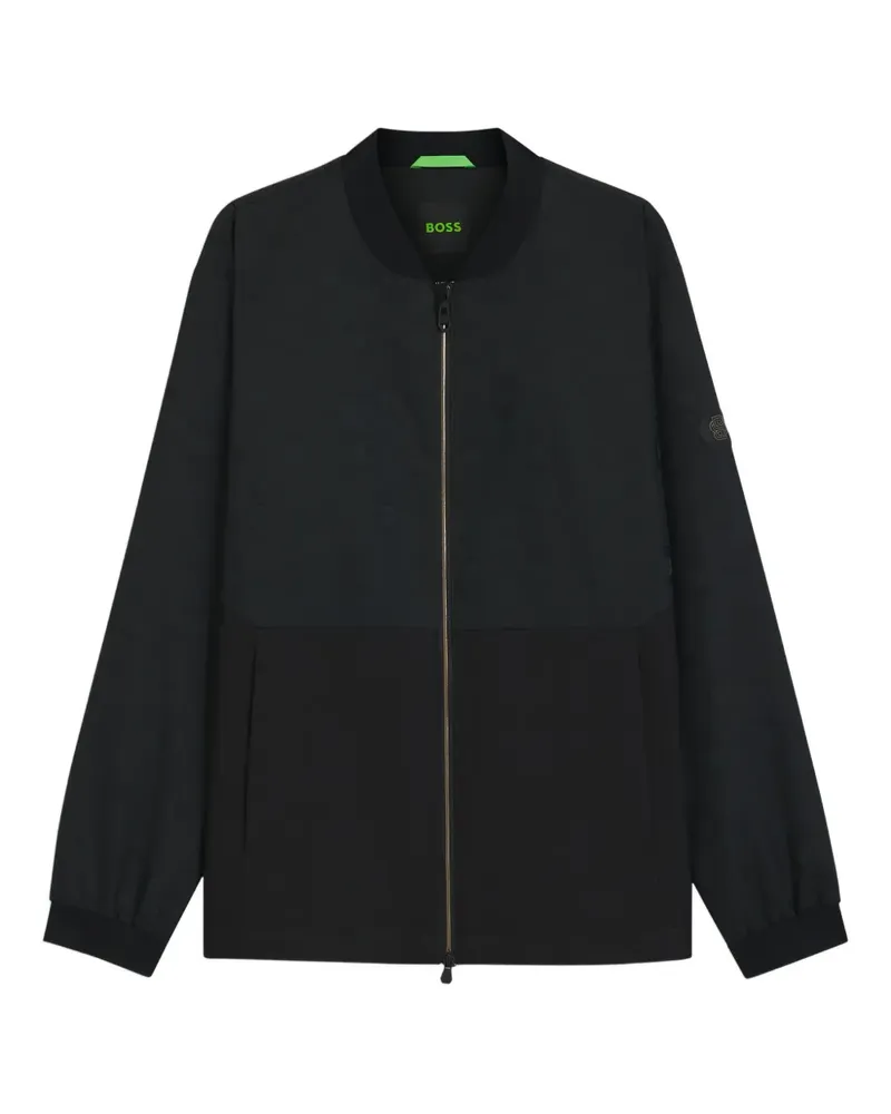 HUGO BOSS Jacke mit Reißverschluss - Schwarz Schwarz