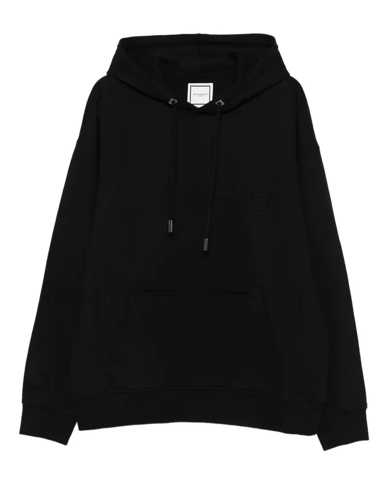Wooyoungmi Hoodie mit Logo-Stickerei - Schwarz Schwarz