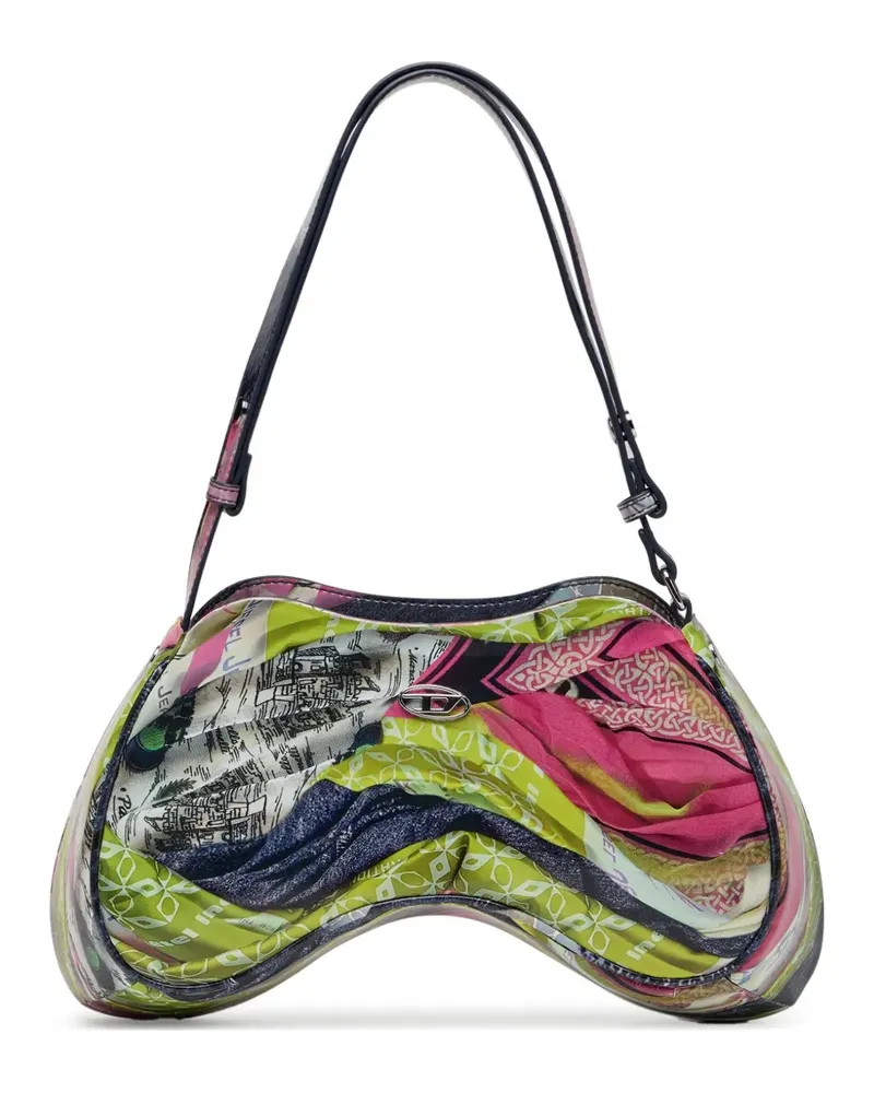 Diesel Play Schultertasche - Grün Grün