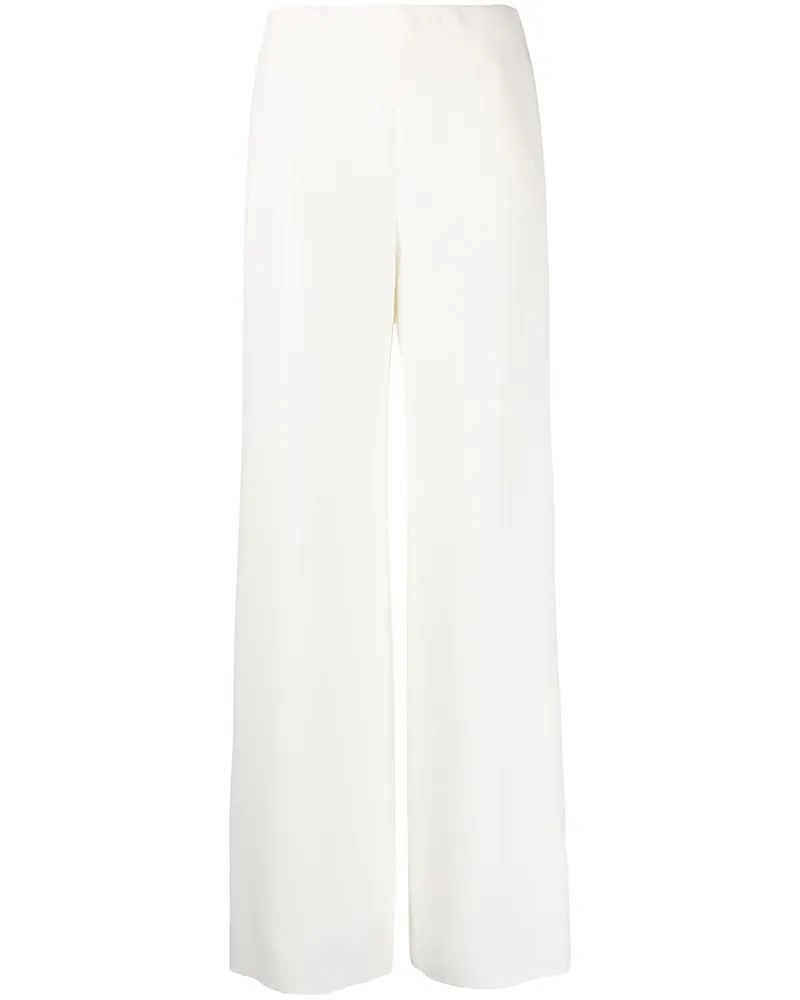 Valentino Garavani Hose mit weitem Bein - Weiß Weiß