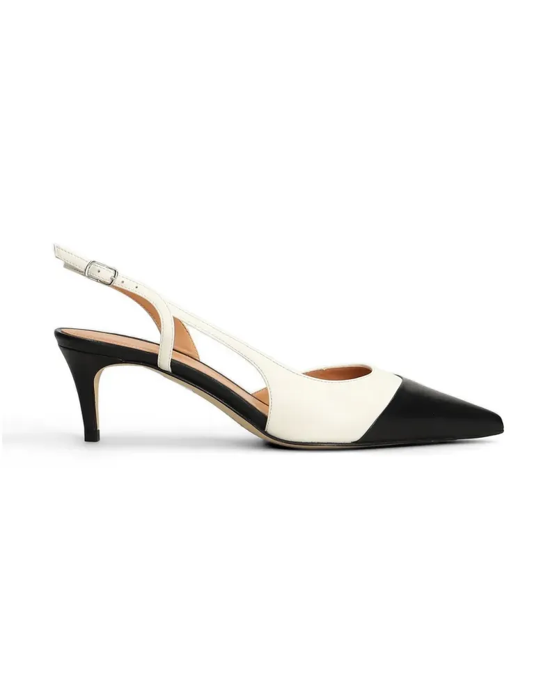 The Seller two-tone pointed-toe pumps - Weiß Weiß