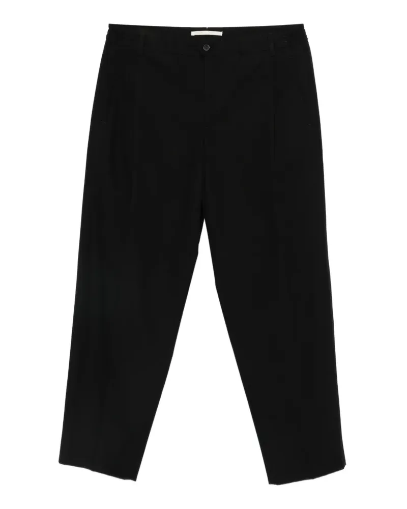 Briglia 1949 Manhattans front-seam trousers - Schwarz Schwarz