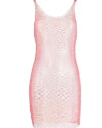 SANTA Brands Transparentes Minikleid Rosa