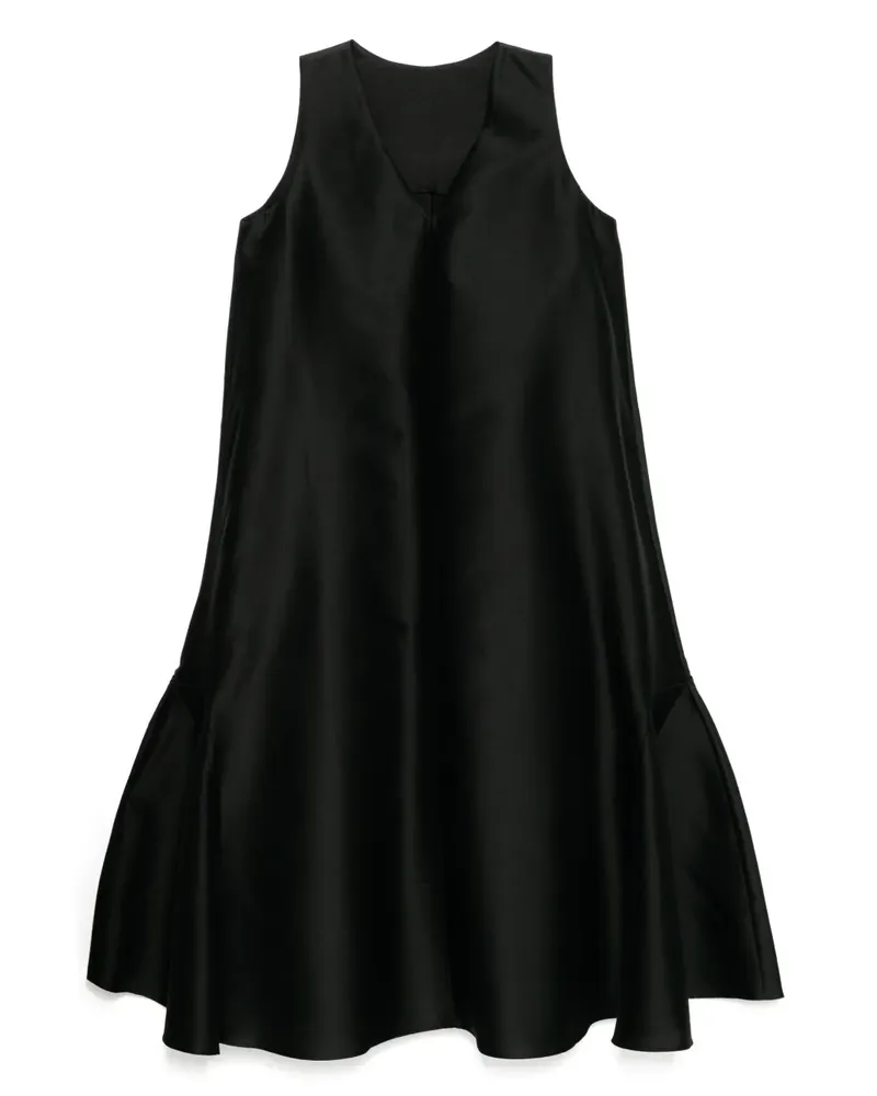 JNBY Kleid mit V-Ausschnitt - Schwarz Schwarz