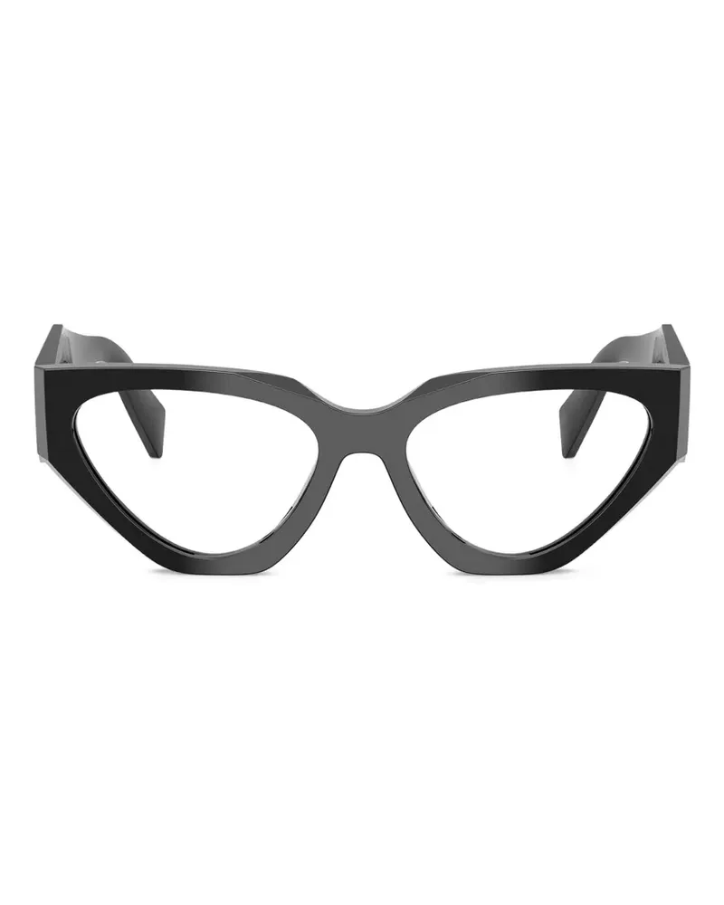 Prada Symbole Brille - Schwarz Schwarz
