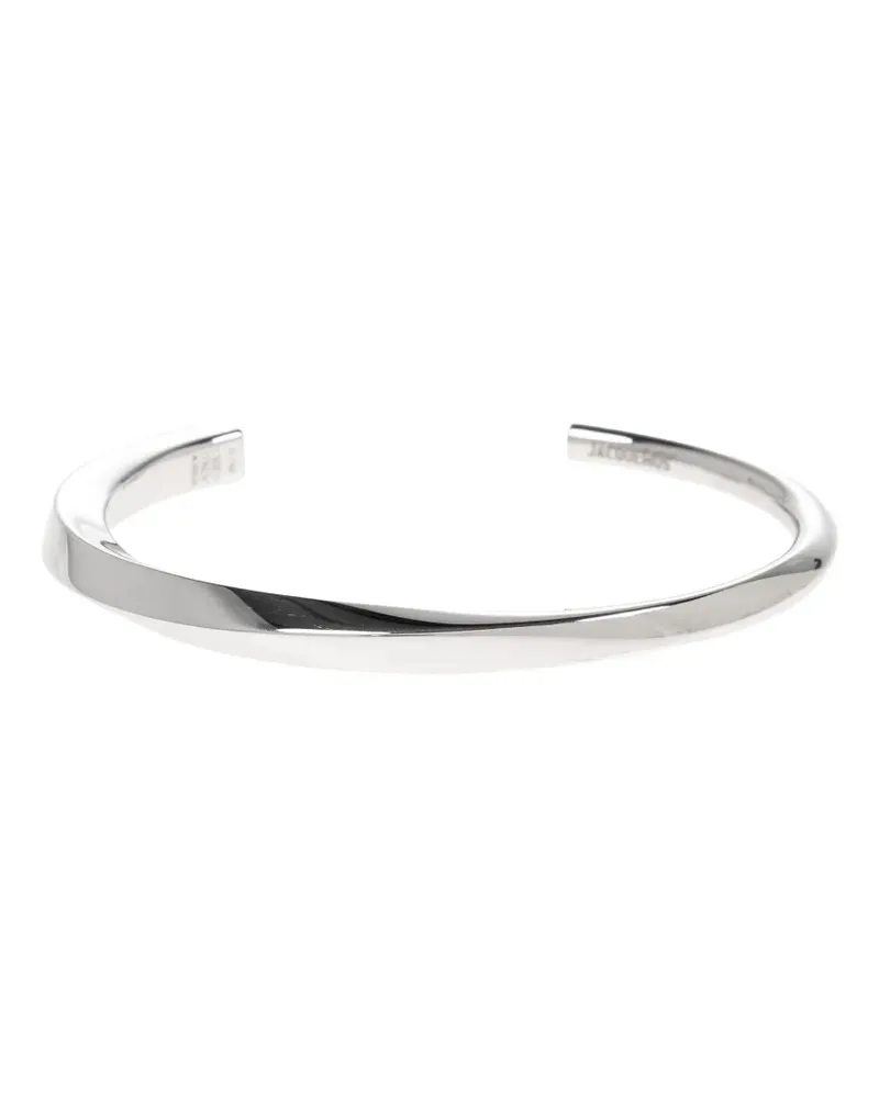 Jacquemus Le Bracelet Tourni Armreif aus Silber Silber