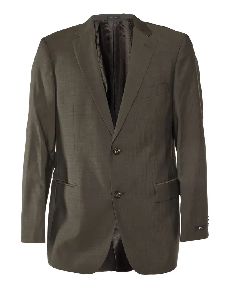 HUGO BOSS single-breasted blazer - Braun Braun